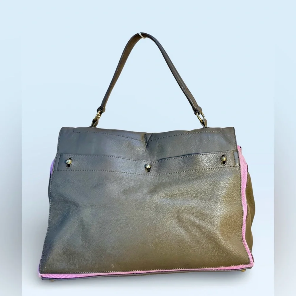 Yves Saint Laurent (YSL) Muse Large Leather Satchel – Shoulder Strap Included